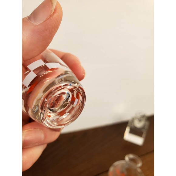 Vintage Verrerie D'Arques France Poker Card Decanter w/3 Shot Glasses - Picture 5 of 16